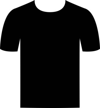 Tişört simgesi işareti. Alışveriş işaretleri ve sembolleri.