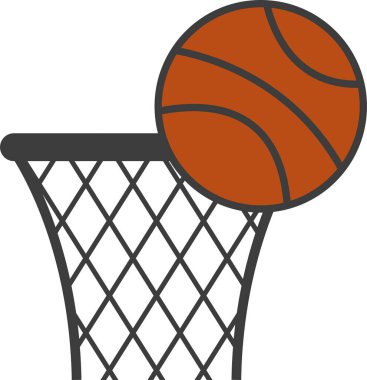 Basketball vector icon. Sports Signs and Symbols.