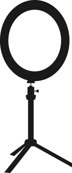 Переносной Кольцевой Свет Табличкой Электронные Знаки Символы — стоковый вектор