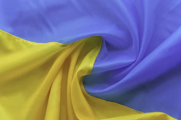 Украинский Флаг Желто Синий Фон Лицензионные Стоковые Изображения