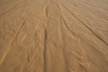 Abqaiq Dammam Suudi Arabistan 'da Çöl Kum Deseni.