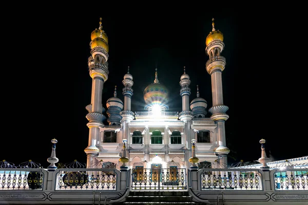 Gyönyörű Muszlim Ima Masjid Elölnézet Thittuvilai Kanyakumari Körzet Tamilnadu India — Stock Fotó