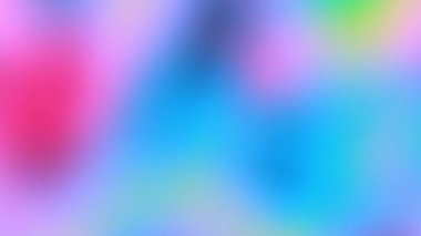 Abstract defocused looping video. Seamless blurred gradient background for loop playback.