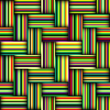 Kusursuz vektör görüntüsü. Soyut ekose kurdele desenleri. Düzenli satır dokusu.