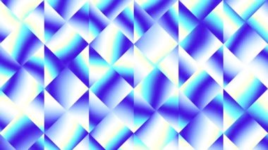 Soyut dalgalı döngülü 4K video. Döngü oynatmak için kusursuz soyut saykodelik arkaplan. Küçük kareler arkaplan.