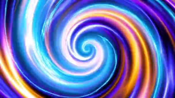 Endless Spinning Futuristic Spiral Seamless Looping Footage Abstract Helix — Stock Video
