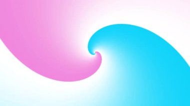 Devamlı dönen fütüristik spiral. Kusursuz döngü görüntüsü. Soyut sarmal.