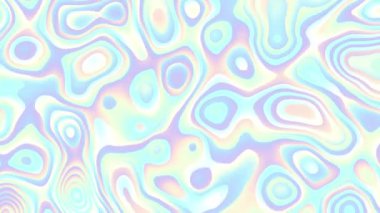 Soyut dalgalı döngülü 4K video. Döngü oynatma için kusursuz soyut dalgalı psikedelik arkaplan.