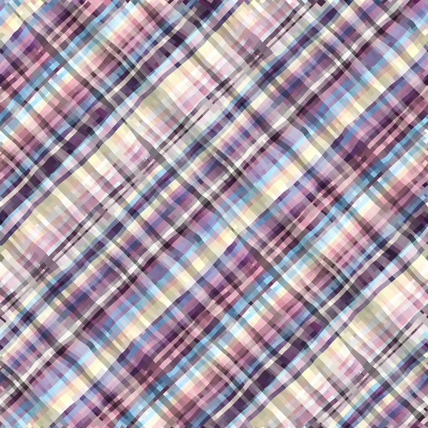 Abstract Seamless Pattern Diagonal Wavy Plaid Pattern Vector Image — Archivo Imágenes Vectoriales