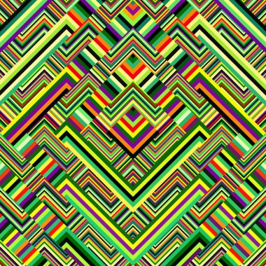 Kusursuz vektör görüntüsü. Küçük çizgiler aztec herringsbone deseni. Düzenli satır dokusu.