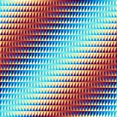 Seamless geometric abstract pattern in low poly style. Random abstract spots with a glass effect. Vector image.