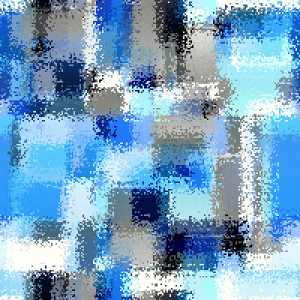 Nahtloses Vektormuster Zufällige Kleine Pixel Rauschen Zaudern Textur — Stockvektor