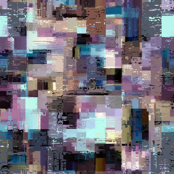 Абстрактний Безшовний Візерунок Імітацією Гранжевої Брудної Текстури Вінтажний Орнамент Векторне — стоковий вектор