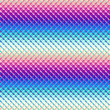 Seamless geometric abstract pattern in low poly style. Random abstract spots with a glass effect. Vector image.