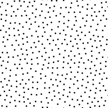 Vektör kusursuz desen. Basit monokrom rastgele desen.