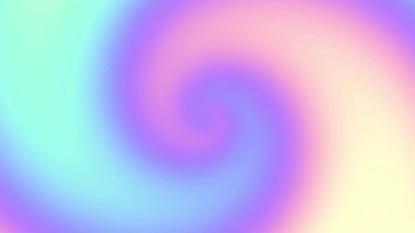 Beyaz arka planda sonsuz dönen fütüristik spiral. Kusursuz döngü görüntüsü. Soyut sarmal.