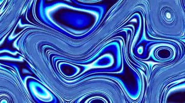 4k 'lık soyut döngü videosu. Döngü oynatma için kusursuz soyut dalgalı psikedelik sıvı yüzey arkaplanı.