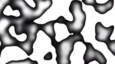 4k 'lık soyut döngü videosu. Döngü oynatmak için kusursuz soyut dalgalı psikedelik sıvı yüzey arkaplanı. Basit tek renkli renkler.