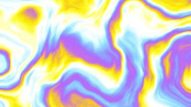 4k 'lık soyut döngü videosu. Döngü oynatmak için kusursuz soyut dalgalı psikedelik arkaplan. Dalgalı yüzey.