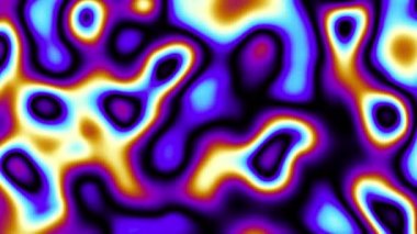 4k 'lık soyut döngü videosu. Döngü oynatmak için kusursuz soyut dalgalı psikedelik arkaplan. Dalgalı yüzey.