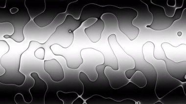 4k 'lık soyut döngü videosu. Döngü oynatmak için kusursuz soyut dalgalı psikedelik arkaplan. Dalgalı yüzey.