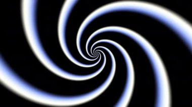 Devamlı dönen fütüristik dalgalı spiral 4k. Kusursuz döngü görüntüsü. Soyut sarmal.