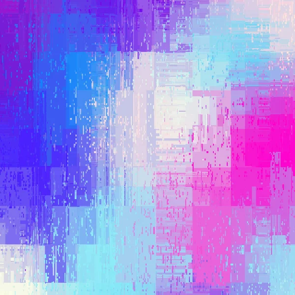Abstract glitch datamoshing background. Grunge texture. Vector image.