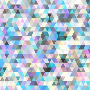 Geometric abstract square background in low poly style. Vector image.