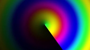 Endless spinning abstract round gradient 4k. Seamless looping footage.