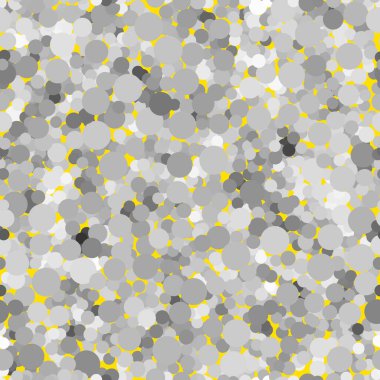 Seamless vector pattern. Pattern of a random circles.