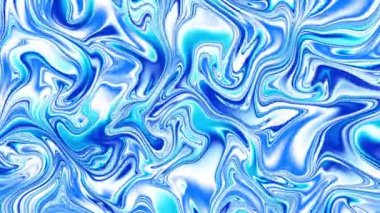 4k 'lık soyut döngü videosu. Döngü oynatmak için kusursuz soyut dalgalı psikedelik arkaplan. Dalgalı yüzey.