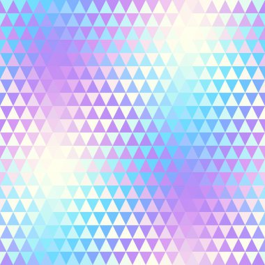 Küçük üçgenlerin soyut geometrik deseni. Vektörsüz resim.