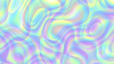 4k 'lık soyut döngü videosu. Döngü oynatmak için kusursuz soyut dalgalı psikedelik arkaplan. Dalgalı yüzey.