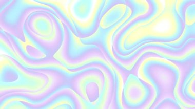 4k 'lık soyut döngü videosu. Döngü oynatmak için kusursuz soyut dalgalı psikedelik arkaplan. Dalgalı yüzey.