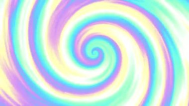 Devamlı dönen fütüristik dalgalı spiral 4k. Kusursuz döngü görüntüsü. Soyut sarmal.