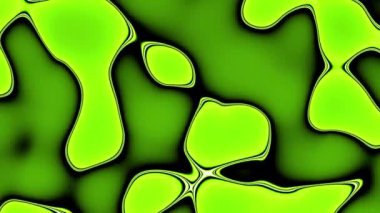 4k 'lık soyut döngü videosu. Döngü oynatmak için kusursuz soyut dalgalı psikedelik arkaplan. Dalgalı yüzey.