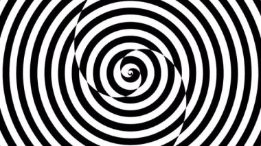 Devamlı dönen fütüristik dalgalı spiral 4k. Kusursuz döngü görüntüsü. Soyut sarmal.