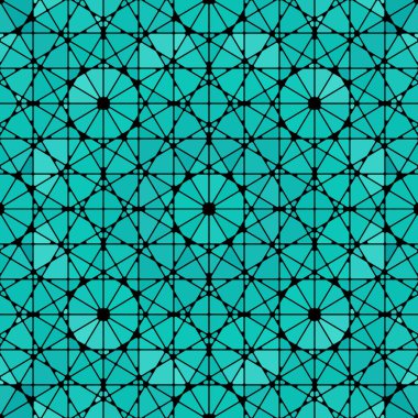 Kusursuz mozaik sanat modeli. Soyut sanat arkaplanı... vektör resmi.