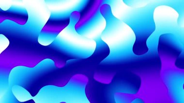 4k 'lık soyut döngü videosu. Döngü oynatmak için kusursuz soyut dalgalı psikedelik arkaplan. Dalgalı yüzey.