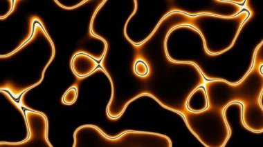 4k 'lık soyut döngü videosu. Döngü oynatmak için kusursuz soyut dalgalı psikedelik arkaplan. Dalgalı yüzey.