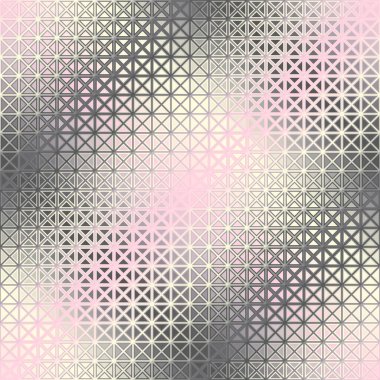 Düşük polimetrik tarzda soyut geometrik desen. Küçük üçgen deseni. Vektör resmi.