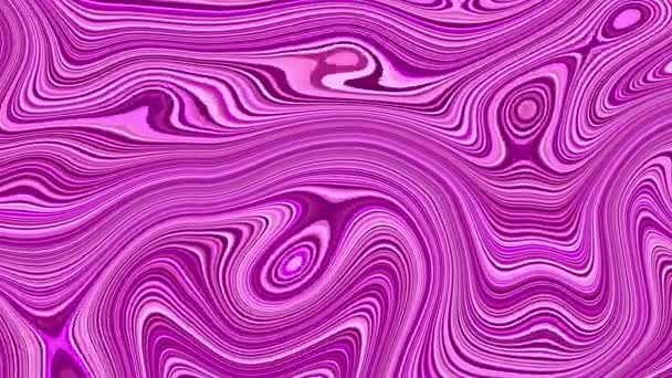 Abstract Looping Video Seamless Abstract Wavy Psychedelic Background Loop Playback — Stockvideo