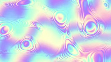 4k 'lık soyut döngü videosu. Döngü oynatma için kusursuz soyut dalgalı psikedelik sıvı yüzey arkaplanı.