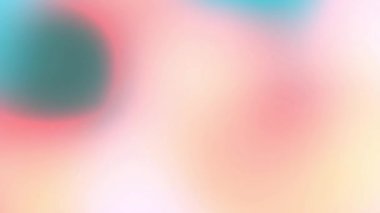 Abstract blurred defocused looping video. 4k Seamless gradient background for loop playback.