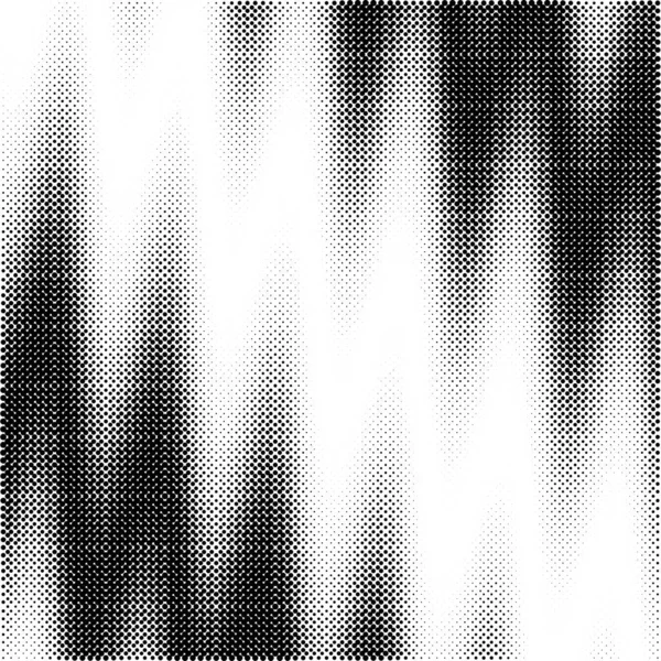 Monochrom Gewellte Gradienten Halbtonpunkte Hintergrund Pop Art Vorlage Textur Vektorillustration — Stockvektor