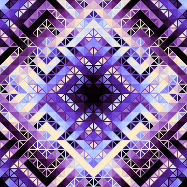 Abstract Seamless Tileable Pattern Triangles Aztec Background Vector Image — Image vectorielle