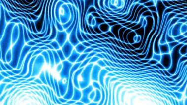 4k 'lık soyut döngü videosu. Döngü oynatmak için kusursuz soyut dalgalı psikedelik arkaplan. Soyut plazma dalgalı görüntüler taşınıyor.