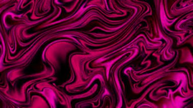 4k 'lık soyut döngü videosu. Döngü oynatmak için kusursuz soyut dalgalı psikedelik arkaplan. Dalgalı yüzey.