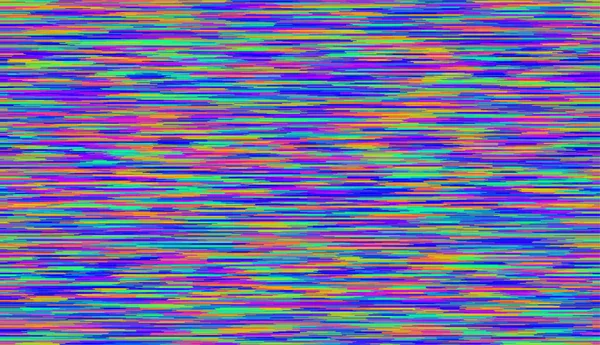 アーティファクトグリッチテクスチャを模倣した抽象パターン 水平の背景 細い水平線 ベクトル画像 — ストックベクタ
