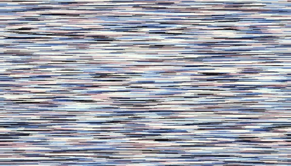 Abstract Pattern Imitation Artifact Glitch Texture Horizontal Background Thin Horizontal — Stock Vector